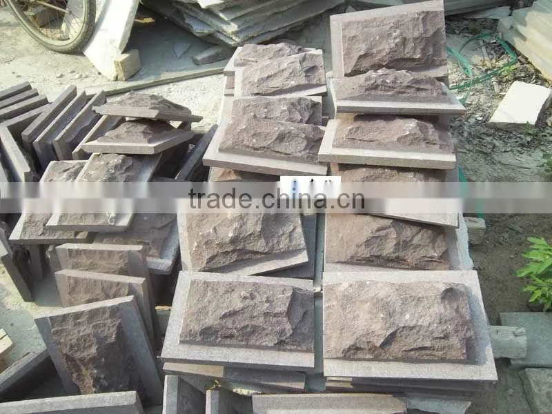 Red Sandstone Mushroom Wall Tile