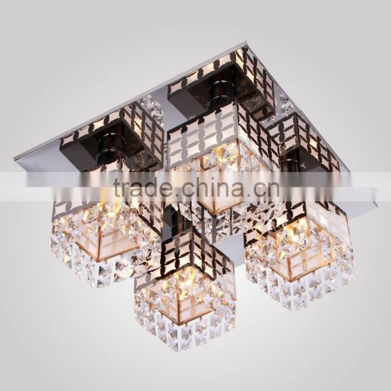 large crystal chandelier
