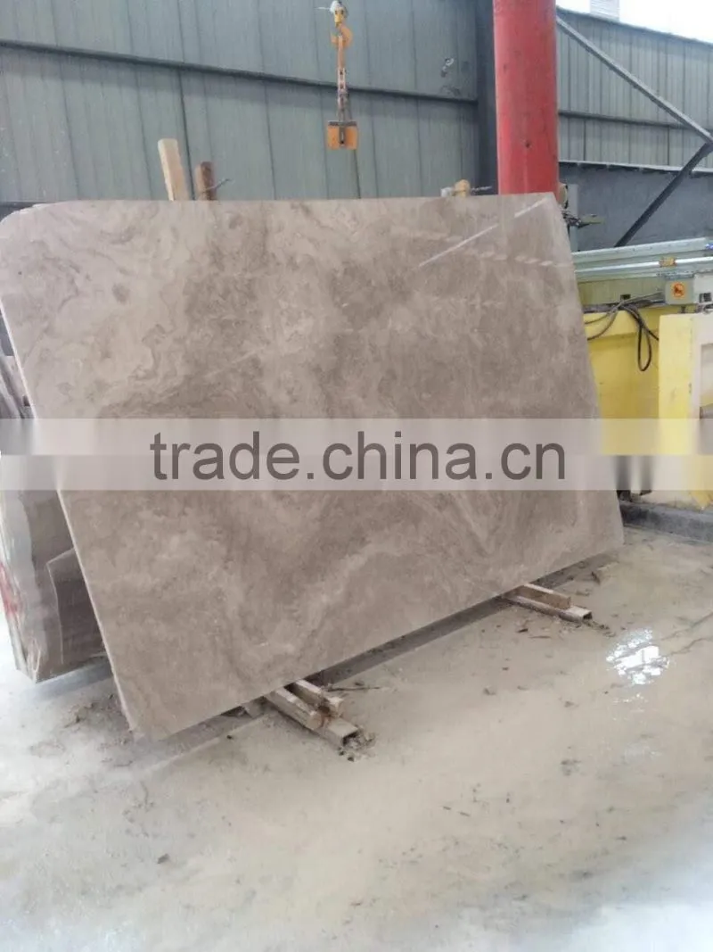 Polished cheap Sahara marble slab
