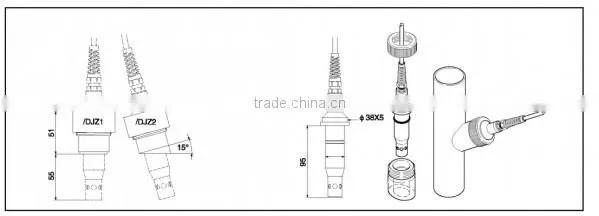 online Conductivity Meter/automatic conversion measurement frequency
