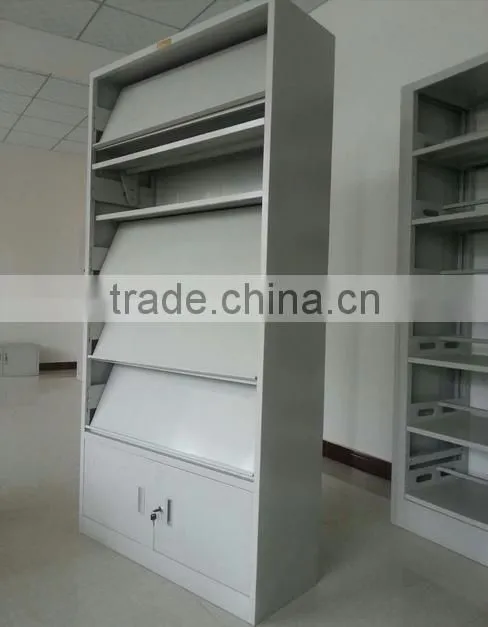 used library folding magazine racks