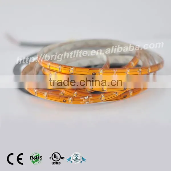 3528 Waterproof IP65 warm white 30LED UL certificate 24 volt led strip lighting