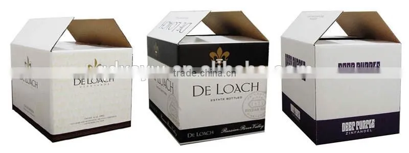 High Quality Custom Corrugated Beverage Packaging