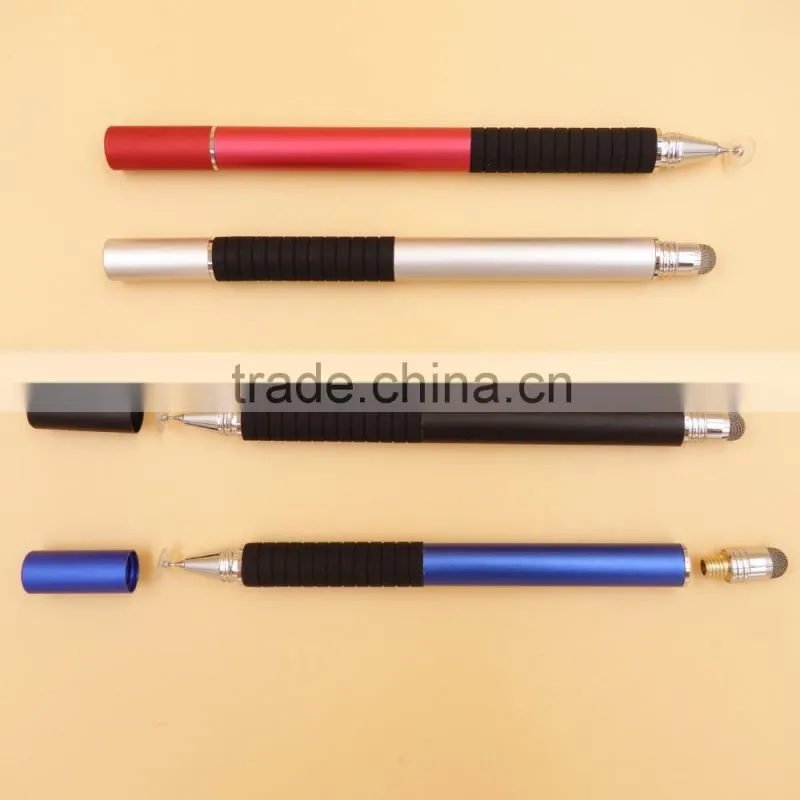 2014 hot selling 4 in 1 multifunction pen Laser Pointer & led Light Stylus ballpoint pen