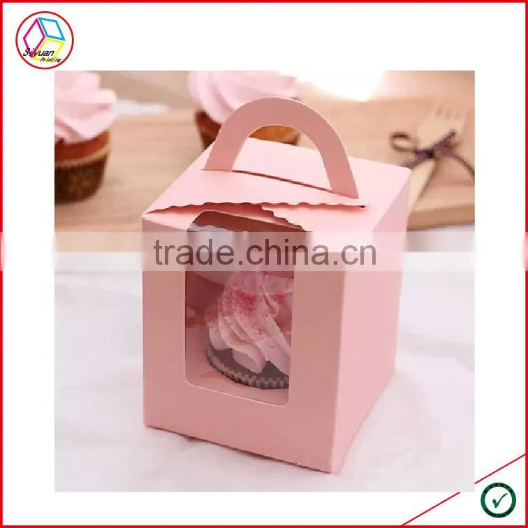 High Quality Paper Cupcake Box