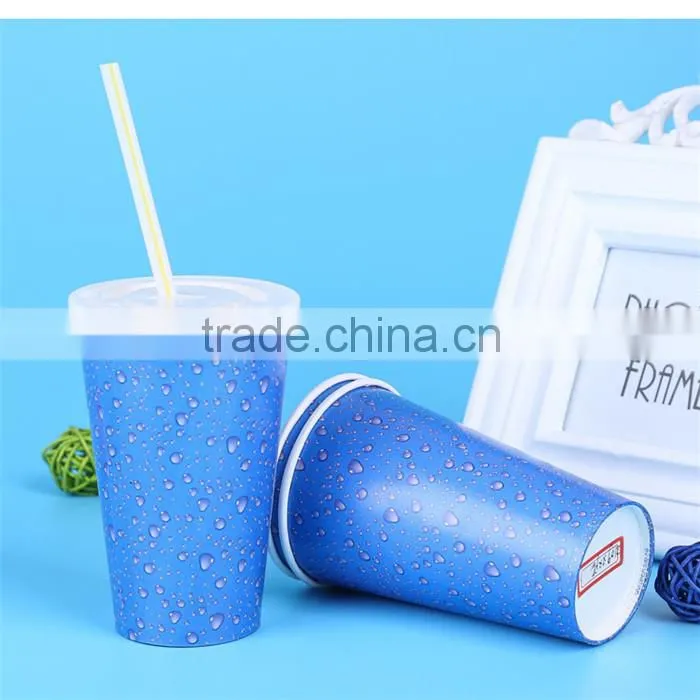 Disposabel Popular Design Wholesale Paper Cup Coffee And Lid