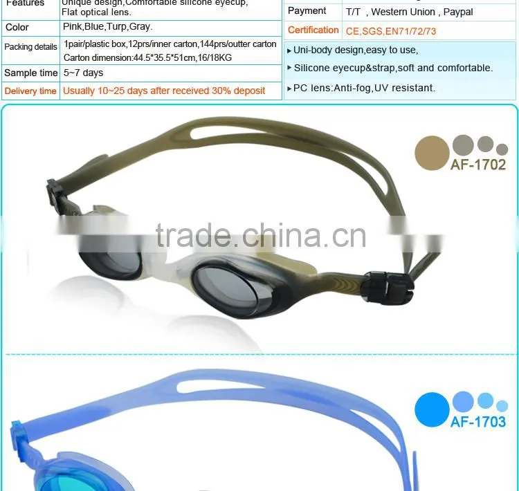 High quality hotsales swimming goggles