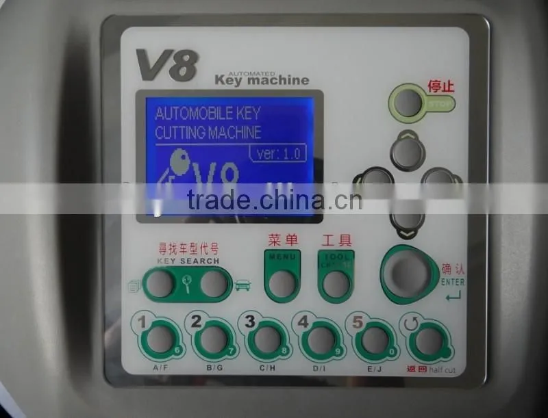 TDV8/X6 key cutting machine