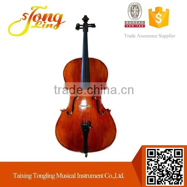 4/4 Solid Wood White Cello TL014