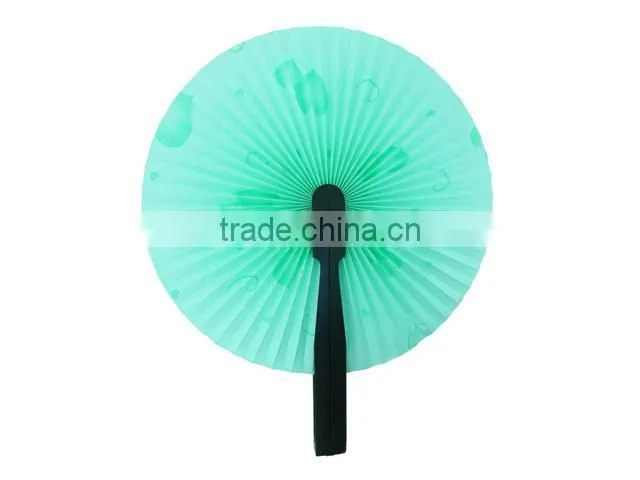 Folding paper fan for wedding party all festival,tissue paper fan