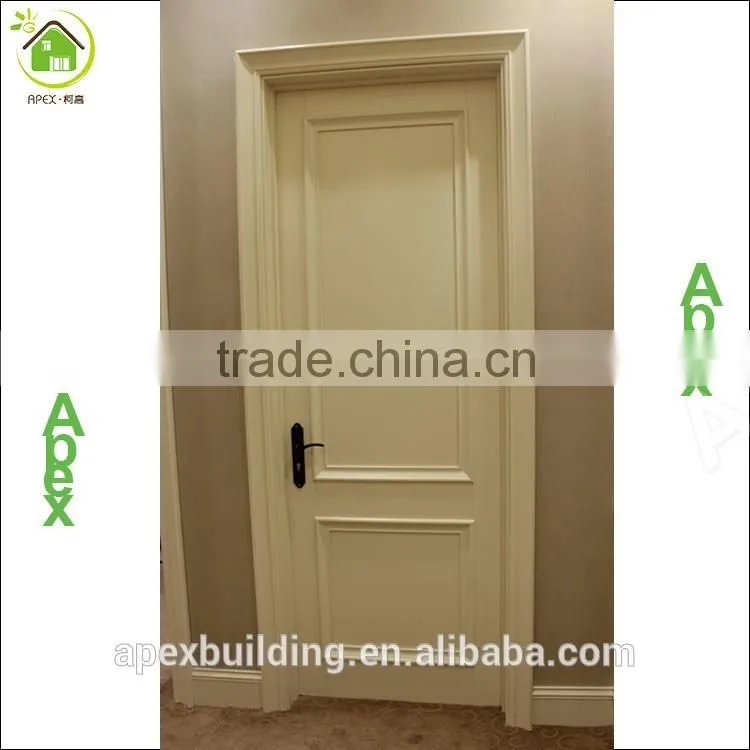home exterior doors/ 2 panel wood doors white door
