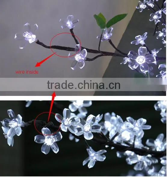 indoor led cherry blossom tree high brightness LEDs fake cherry blossom trees