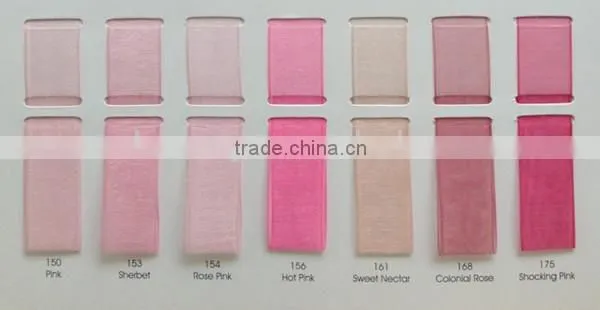 Colorful Organza Ribbon