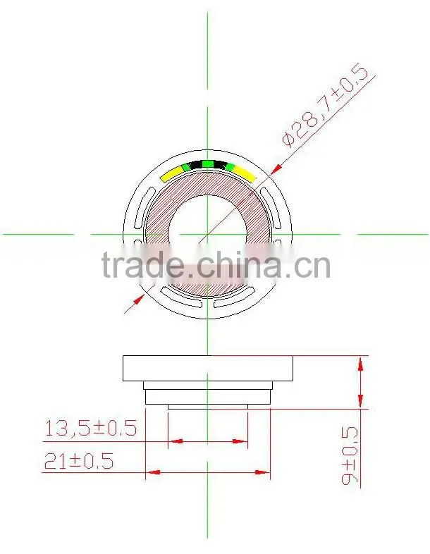 29MM mylar cone speaker 0.25W 8ohm in best price to sell