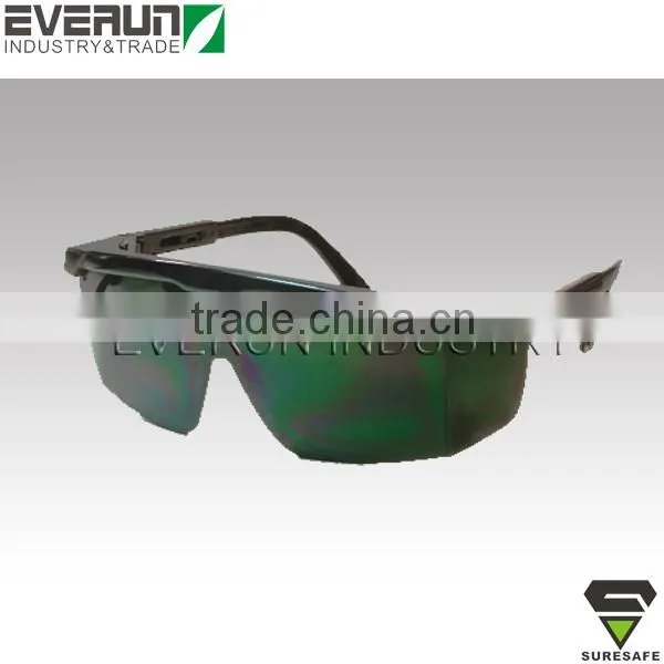 ER9301 CE EN166 Safety glasses dark lens Safety spectacles