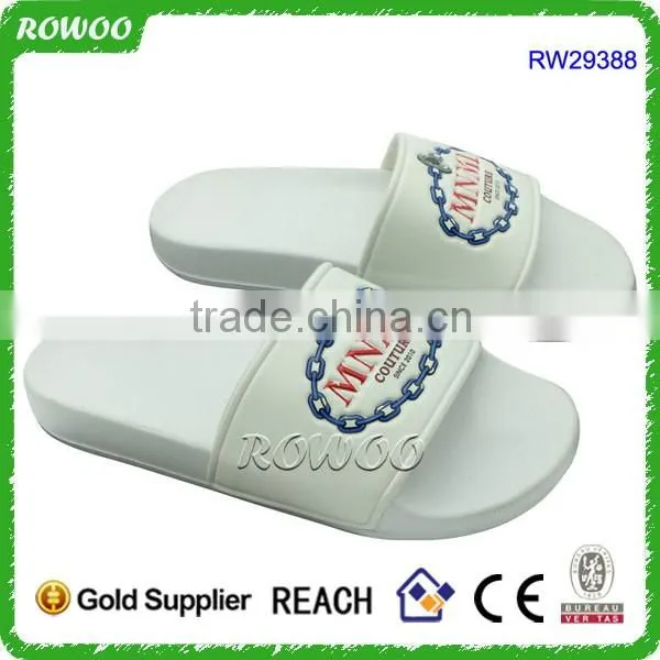 Washable White Cheap Hotel Flip Flops Slippers For Guests