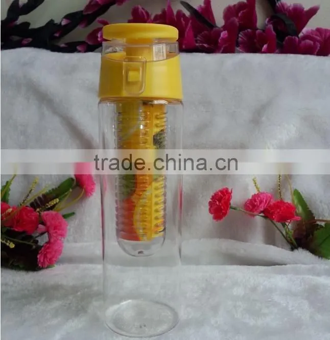 Fruit Infusion Water Bottle - Multiple Colors