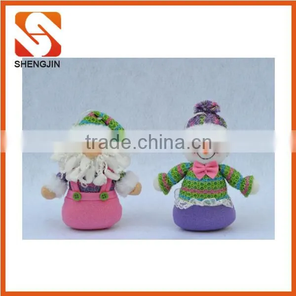 SJ-6614 2015 New Christmas procducts hanging dolls