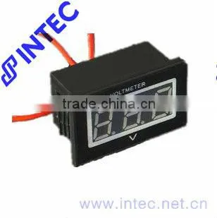 Electrical instrument DC 2.5~30V mini Voltage Meters LED voltmeter waterproof voltage