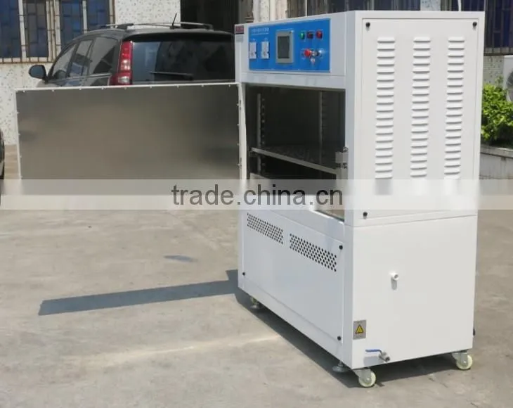PLC control LCD touch screen UV lamp test chamber