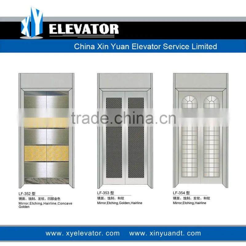XY Elevator Automatic Door Panels Etching Door Panels