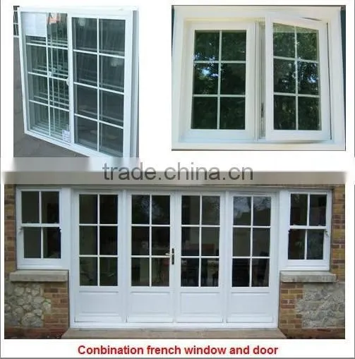 PVC sliding louver door