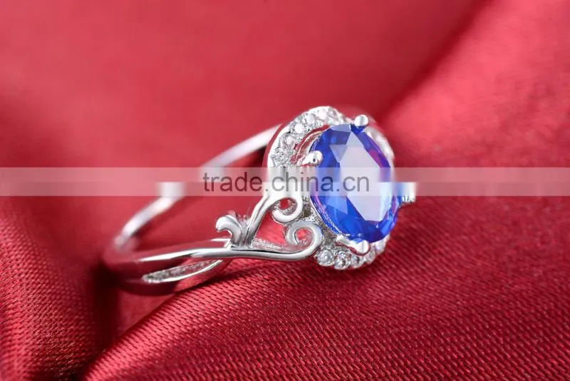 2016 Hot sale wedding diamond latest gold finger ring designs for girls