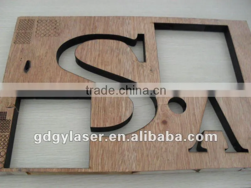Excellent China guangzhou laser cutting veneer machinery GY-1390E