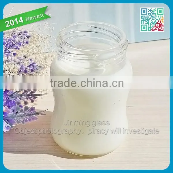 Clear glass kettle wholesale china factory promotion milk glass