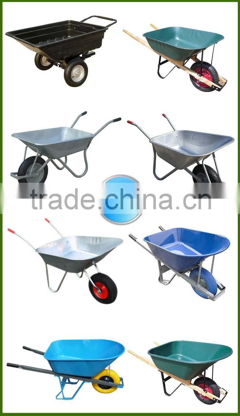 Durable Industrial Construction Wheelbarrow