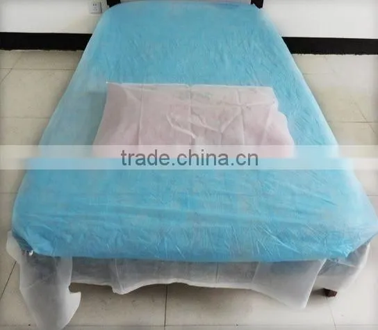 100% pp spunbond nonwoven fabric raw material for disposable bed sheet
