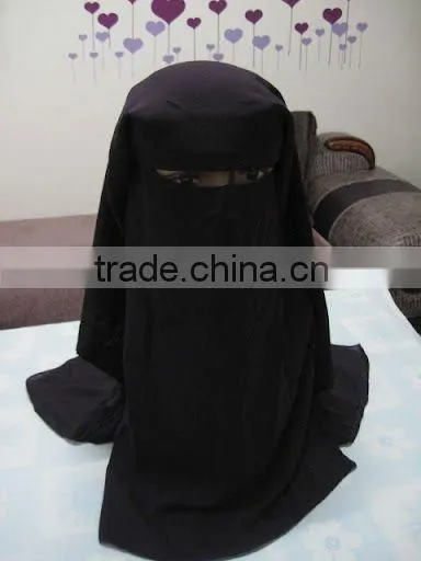 H049 latest high quality big size muslim niqab,face mask