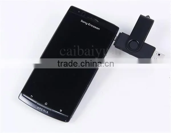 Factory Price High Quality Real Capacity Promotional Rotatable OTG USB Flash Drive 16G For All Smartphones