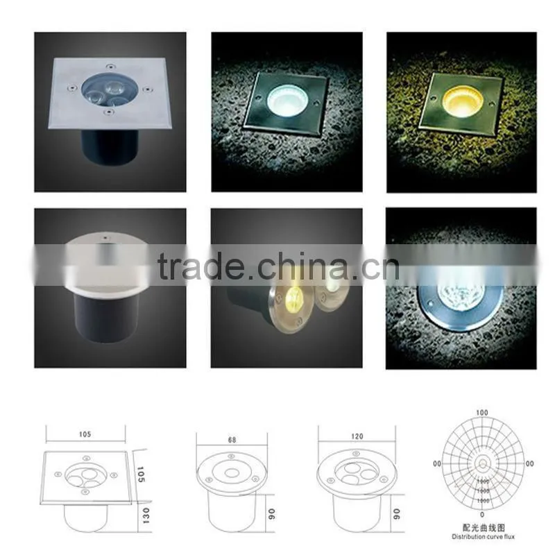new design led outdoor lighting solar underground light led