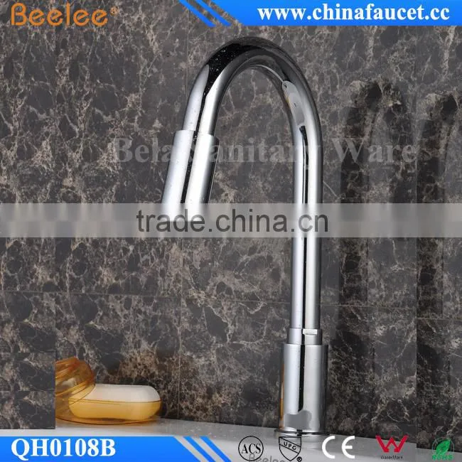 Monobloc Automatic Hands Touch Free Sensor Faucet for Bathroom