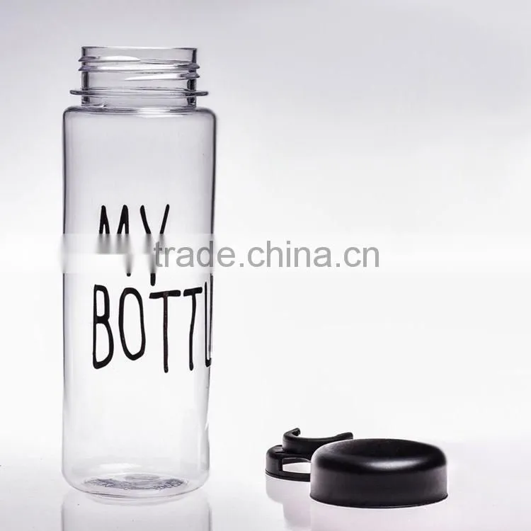 Custom Logo BPA free Tritan Fruit Juicer Plastic Bottle
