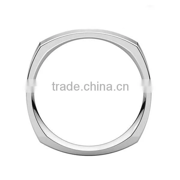 2016 high quality 925 sterling silver gilded ring designs for men