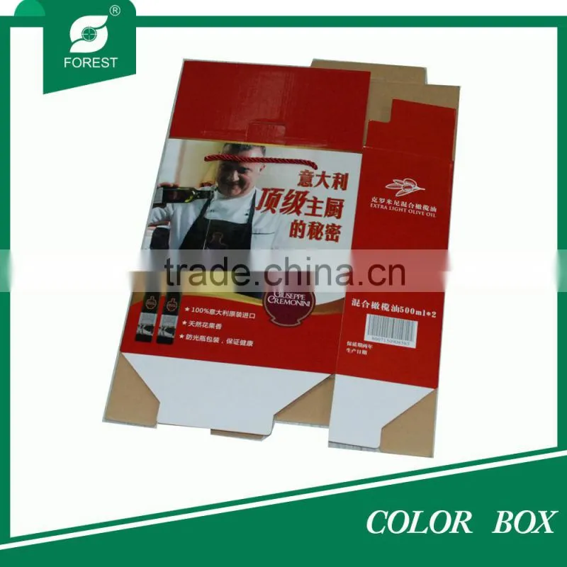 CUSTOM PRINTED LUXURY COLORFUL PACKAGE PAPER COSMETIC BOX