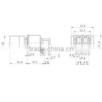 Mini rocker Toggle Switch &rocker switch and lever handle toggle switch