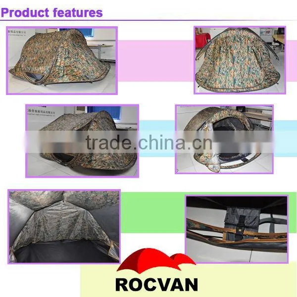 Double layer 2 person cheap pop up tent
