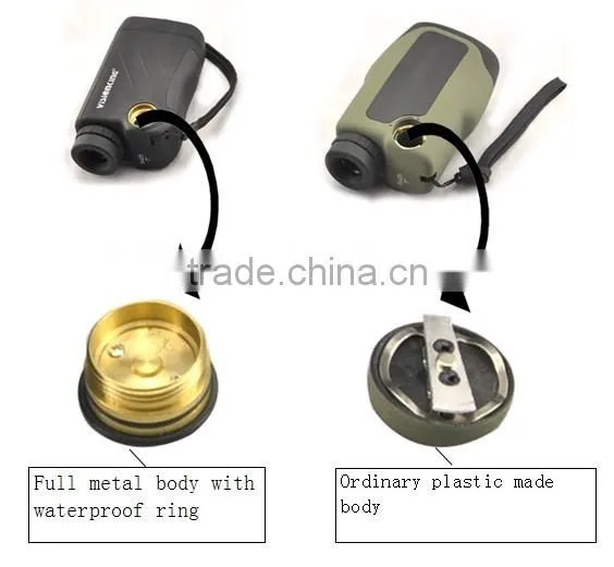 China Manufacturer OEM 600m Best Solar Panel Laser Rangefinder with Hunting Function