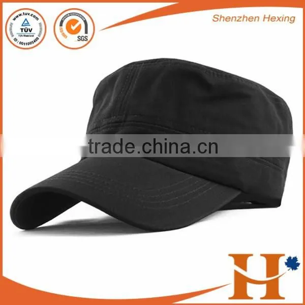 Custom your logo plain army cap washed military cap with top quality