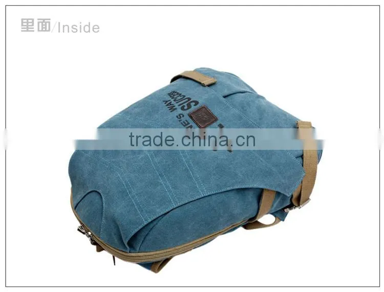 2014 backpack for school;blue canvas backpack;fashionable backpacks