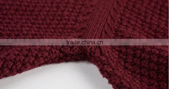 2015 mens winter warm keeping colorful pullover thick sweater