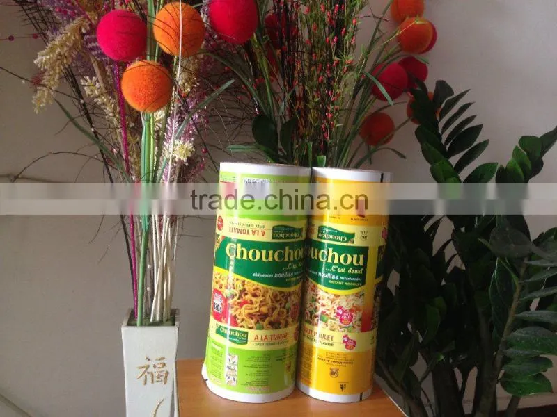 Eco-friendly compostable Plastic food packing bag on roll
