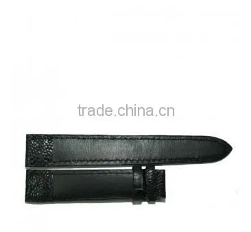 Ostrich leather watchband SOWC-001