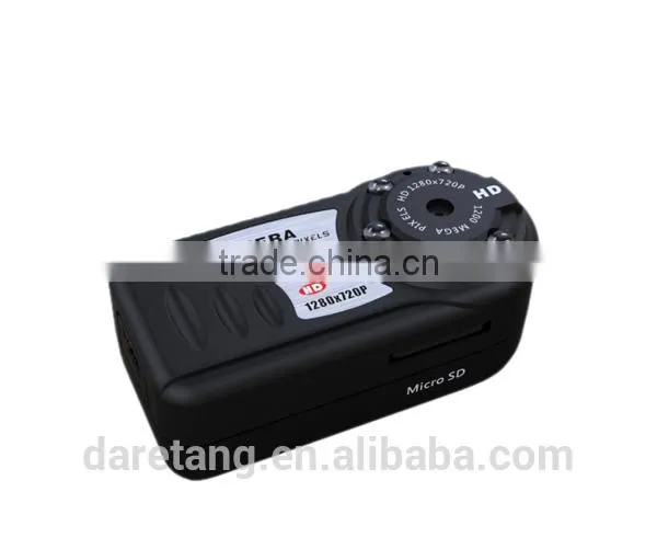 factory direct q5 720p metal case night vision mini live camera