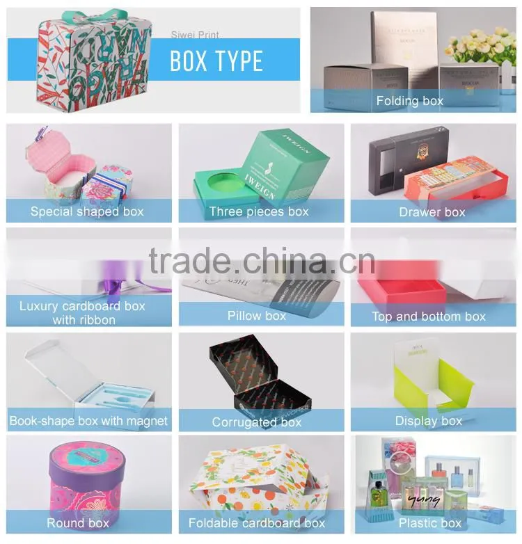 Custom design packing box for sale, gift packing box