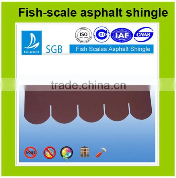 Fiberglass asphalt roofing shingles/roofing nail for asphalt shingles