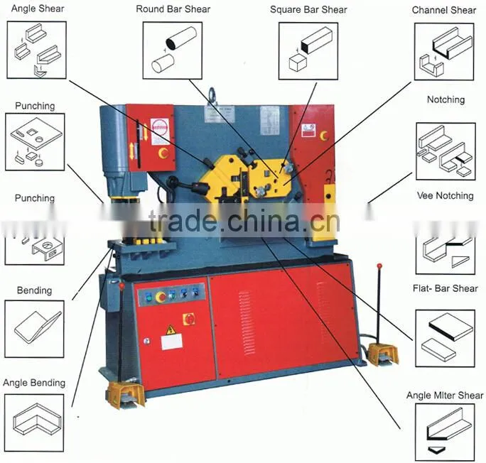 OHA Brand Q35Y-20 Ironworker, Ironworker Machine